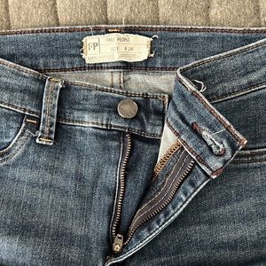 Free people | medium wash skinny denim jeans - 26